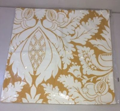 NUEVO POTTERY BARN Damasco Floral Funda Almohada Funda Falsa Miel Primavera 24" Cuadrada Foto 1 de 3