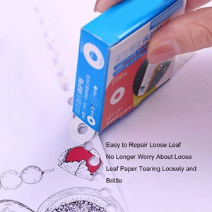 250 Hole Reinforcement Stickers Waterproof DIY For Home Office PVC CBK - Picture 1 of 24