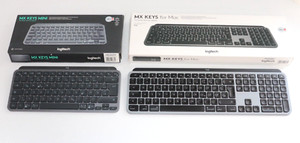 2er Set: Logitech MX KEYS for Mac und MX Keys Mini - Tastatur - B-Ware A
