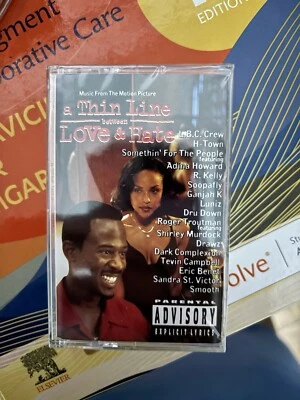 "Thin Line Between Love & Hate" soundtrack Cassette Tape (1996) w/ H-Town, Luniz - Image 1 of 2