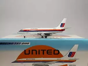 Inflight200 United Airlines Boeing 737-200 N9030U Saul Bass IF732UA0620 - Picture 1 of 2