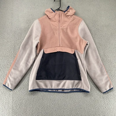 Mountain Hardwear Hoodie Womens Small Unclassic Colorblock Fleece Sweater Pink - Image 1 of 4