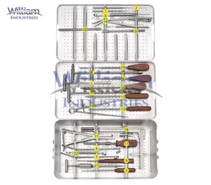 Anterior Thoracic Plate System Spinal Pedicle Screw System Instrument Set - Picture 1 of 3