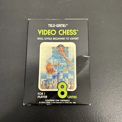 Video Chess (Atari 2600, 1978) CIB BN 27 - Image 1 of 4