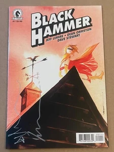 Black Hammer 1 SDCC 2016 variante Con FIRMADO Jeff Lemire Dustin Nguyen Dark Horse - Imagen 1 de 2