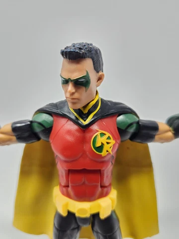 Red Robin DC multiverse Killer Croc BAF Titans young Justice Tim Drake 6" Loose Cover