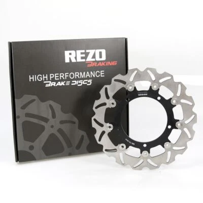 Disco de rotor de freno delantero ondulado Rezo para Yamaha MT-03 320 20-22 Foto 1 de 4
