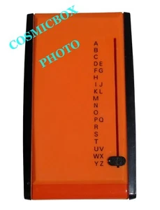 ancien REPERTOIRE TELEPHONIQUE années 70 orange made in UK idéal pr socotel S63 - Imagen 1 de 3