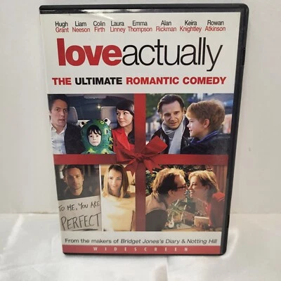 Love Actually DVD 2004 Widescreen Edition Hugh Grant Liam Neeson Colin Firth - Image 1 of 4