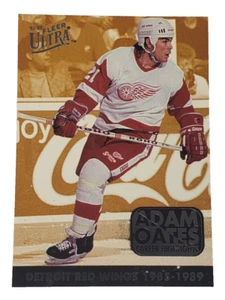 1993-94 Fleer Ultra Hockey Career Highlights Adam Oates #4 Detroit Red Wings - Picture 1 of 2