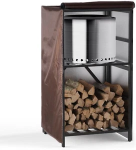 OIEKUN Storage Station 4.5ft for Solo Stove Yukon, Bonfire, Ranger and other Fir - Picture 1 of 7