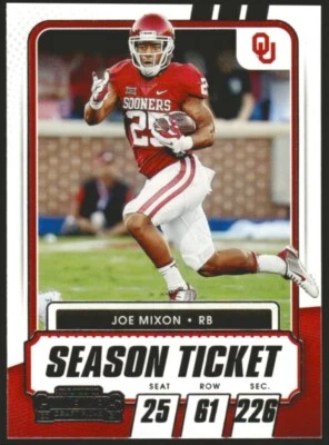 2021 Panini Contenders Draft Picks - #62 Joe Mixon - Image 1 of 2