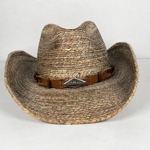 Stetson Rodeo Dr. Collection Western Cowboy Hut Herren Größe XL braun Stroh - Bild 1 von 8