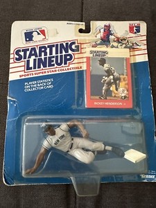 Rickey Henderson 1988 Starting Lineup NY Yankees *New In Packaging* Vintage
