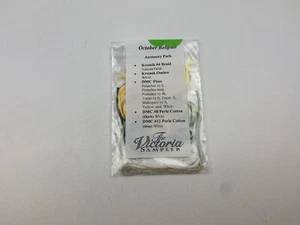 The Victoria Sampler October Bell pull Accessory Thread Pack - Picture 1 of 4