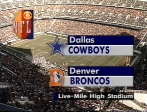 1992 Denver Broncos vs Dallas Cowboys DVD Classic - Picture 1 of 5