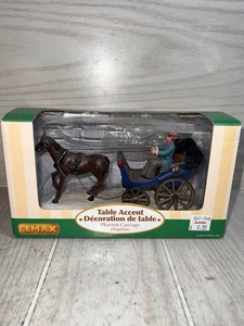 Vintage Lemax Village Collection Phaeton Kutsche Zubehör in Box - Bild 1 von 9