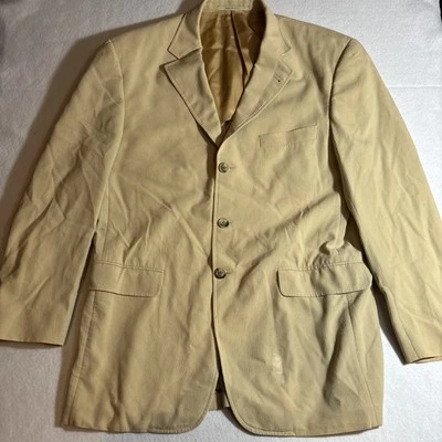 Blazer chaqueta deportiva Burberry London algodón beige tostado 40 R carcasa suave Foto 1 de 4