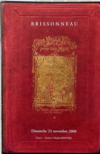 DROUOT JULES VERNE HETZEL Boussenard Salgari Books Auction Catalog 2008 - Picture 1 of 1
