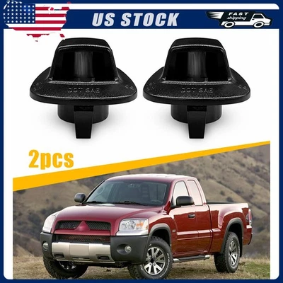 2x Para Mitsubishi Raider 2006-2009 Placa Luz Lámpara Carcasa Repuesto Foto 1 de 4