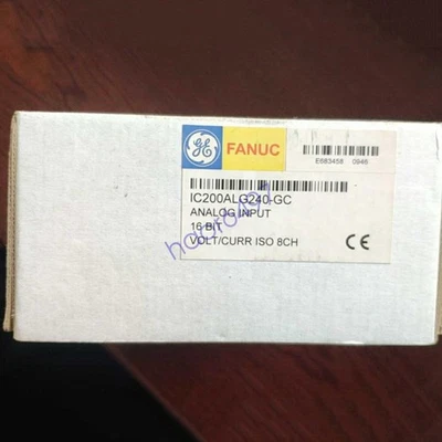 NEW GE FANUC IC200ALG240-GC New analog input module Free Shipping - Image 1 of 2