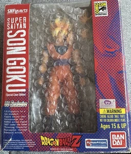 SDCC 2011 Sh Figuarts Super Saiyan Son Goku Colores Especiales Dragon Ball Z - Imagen 1 de 9