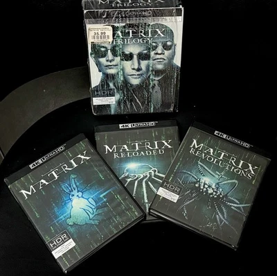The Matrix Trilogy (Ultra HD) - Reloaded Revolutions Set Three Films 4K - Image 1 of 4