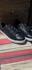 FEVERSOLE Para mujeres Moda Con cordones Vestido Tenis Brillantes Fiesta Brillantes Zapatos-40/9 - Imagen 1 de 4