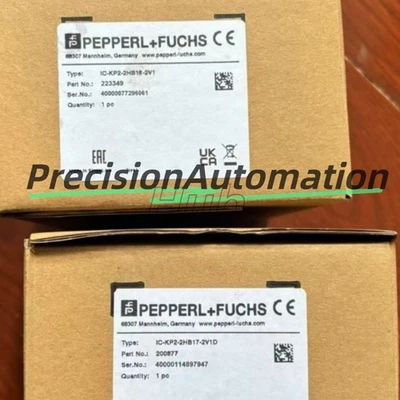 1PCS New Pepperl+Fuchs IC-KP2-2HB17-2V1D Control Interface*In BoxICKP22HB172V1D - Image 1 of 3