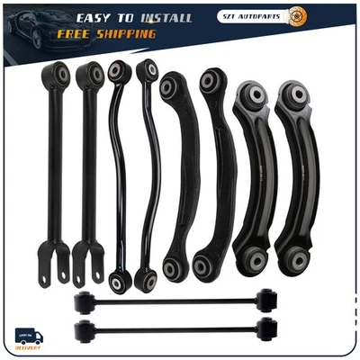 Kit de suspensión de brazo de control de extremo de barra estabilizadora trasera 10X para Chrysler 300 2005-2016 Foto 1 de 4