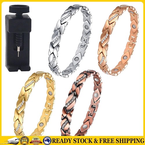 DE Bracciali Ultra Magnetici con 3500 Gauss Magneti Rame Puro per San Valentino Da