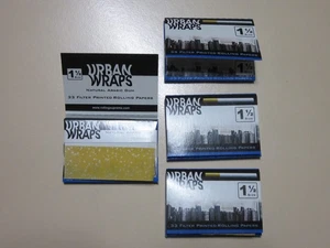 Urban wraps rolling papers 35pk 4x available Mint collectable hide your joints - Picture 1 of 4
