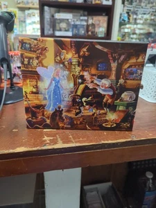 Thomas Kinkade Studios Disney Geppetto’s Pinocchio Canvas 10x8 GALLERY - Picture 1 of 5