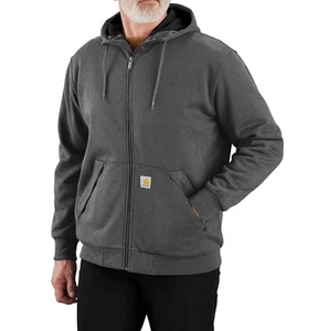 CARGARTT RAIN DEFENDER® LOOSE FIT MIDWEIGHT THERMAL-LINED FULL-ZIP SWEATSHIRT L - Picture 1 of 4