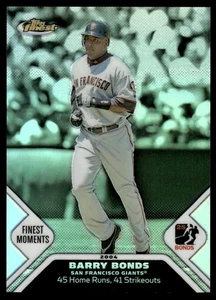 2006 TOPPS FINEST MOMENT REFRACTOR /425 Barry Bonds San Francisco Giants #12 - Picture 1 of 2
