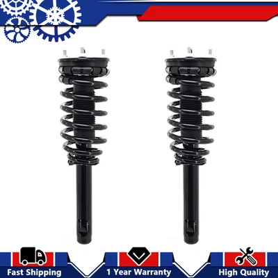 Juego completo de 2 resortes de puntal delanteros derecho e izquierdo FCS para Hyundai XG350 Foto 1 de 4