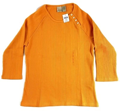 Top pulóver tejido manga 3/4 grande para mujer de Natural Reflections Foto 1 de 4