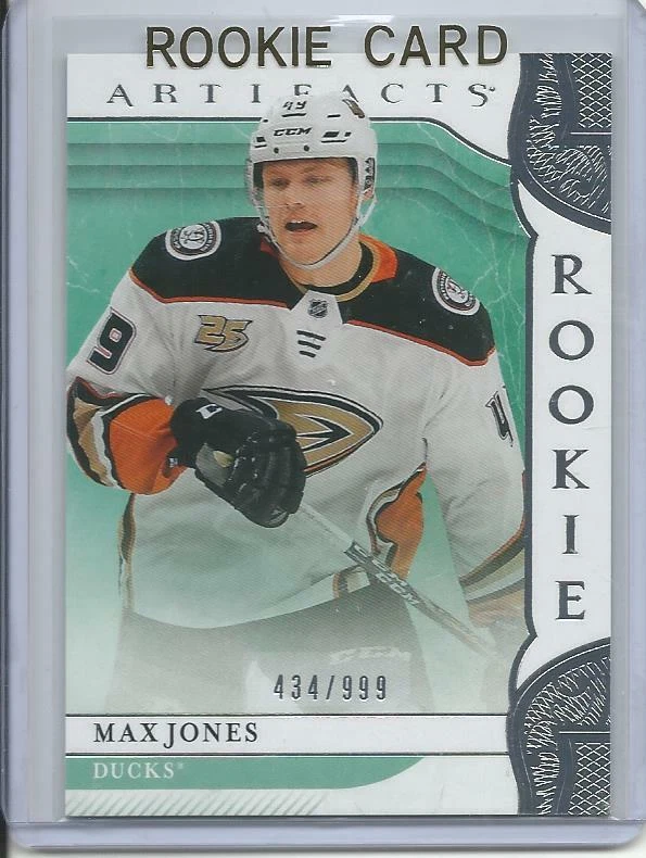 2019-20 Artifacts Max Jones Rookie Card RC #164 Mint /999 - Image 1 of 1