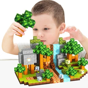 100-700PCS Magnetic Building Blocks Build Cubes Magnet World STEM Learning Toy - Picture 1 of 23