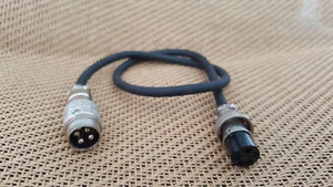 CB RADIO 4 PIN COBRA TO 5 PIN COBRA MICROPHONE ADAPTER CONVERTER WALKIE C4P5C - Picture 1 of 2