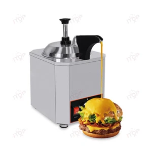 New Sauce Warmer Pump Dispenser Hot Cheese Chocolate Machine 2 Liters Commercial - Bild 1 von 9
