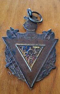 Vintage F C B Knights Of Pythias Medal Used
