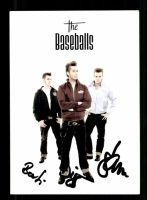 The Baseballs Autogrammkarte Original Signiert ## BC 218099 - Bild 1 von 2