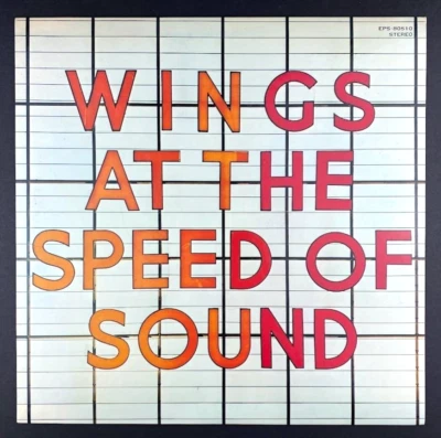 Paul McCartney Wings at the Speed of Sound Record LP Japan Import Beatles NM M- - Image 1 of 4