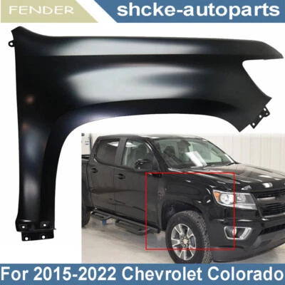 Front Right Side Fender For 2015 2016 2017-2022 Chevrolet Colorado GM1241404 Foto 1 de 4