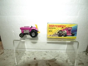 Matchbox Superfast Lesney #MB25-B Mod Tractor w/ type "D" Box 1972 - Picture 1 of 5