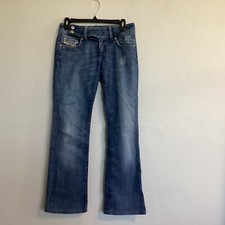 Diesel Cherone Wash 0081M blue jeans Waist 27 x 30 Altered Cotton Blend Stretch