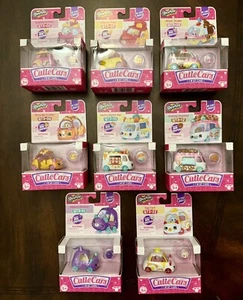 Shopkin's Cutie Cars Series 3 Die-Cast Rare QT3-02 QT3-03 LOT Of 8 New - Picture 1 of 4