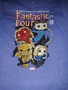 Funko POP! Camiseta mediana Marvel Fantastic Four talla M (11D) - Imagen 1 de 4