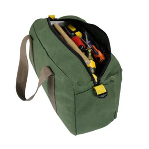 Toolkit Heavy Duty Case Storage Tool Bag Canvas Portable Hand Pouch Waterproof - Picture 1 of 15